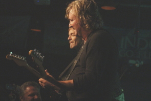 Honeymoon Suite’s Johnnie Dee and Derry Grehan rock Average Joe's, July 24. Photo by Richard Amery.