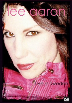 Live In Sweden DVD cover 2012 Lee Aaron