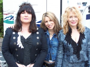 with Ann and Nancy Wilson of Heart