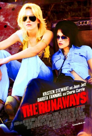 The Runaways movie poster Floria Sigismondi Joan Jett Dakota Fanning Kristen Stewart Cherie Currie Lita Ford