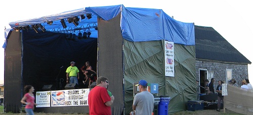 Riverfest stage